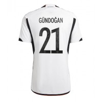 Deutschland Ilkay Gundogan #21 Fußballbekleidung Heimtrikot WM 2022 Kurzarm